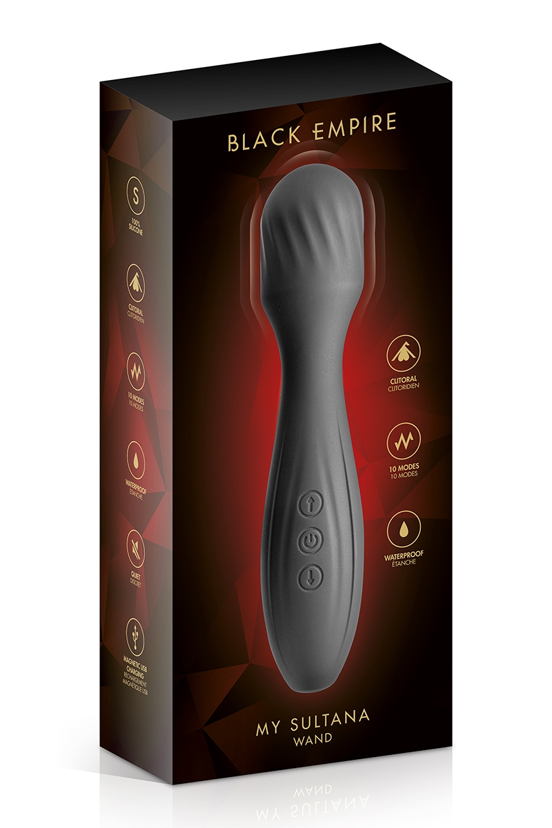 Vibromasseur wand My Sultana - Black Empire