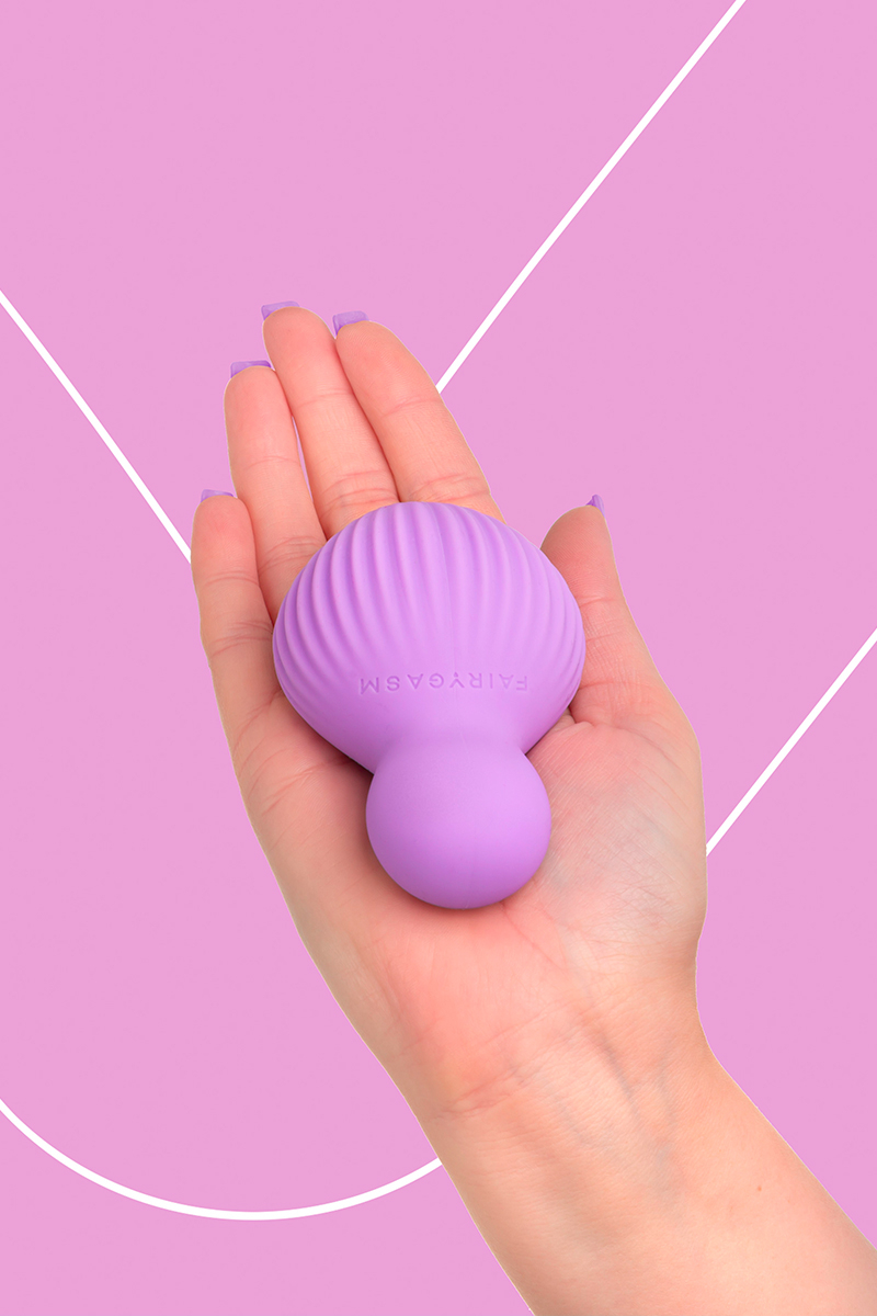 Mini vibro rechargeable EnchantedDesire violet - FairyGasm