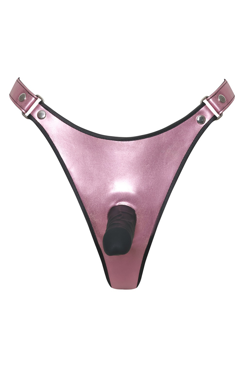 Strap-on-String avec godemiché - Bad Kitty
