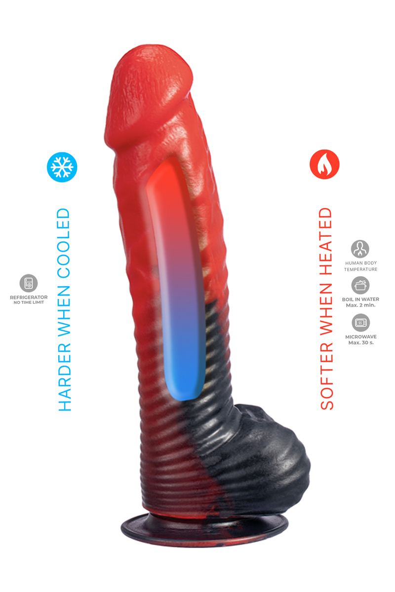 Gode Devil 20,3 x 4,4 cm - SilexD Fantasy Collection