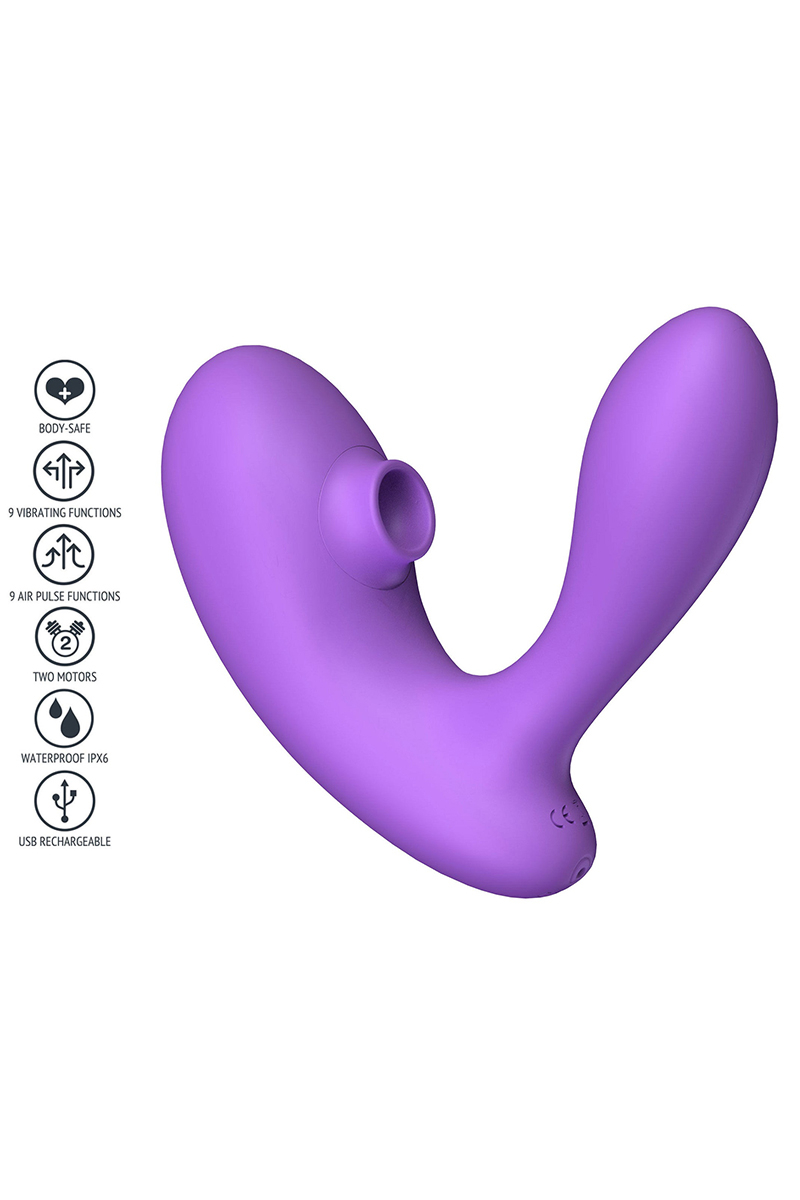 Stimulateur DuoVibe I Air et Point G - Xocoon