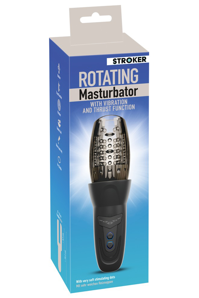 Masturbateur vibrant rotatif et va-et-vient - You2toys