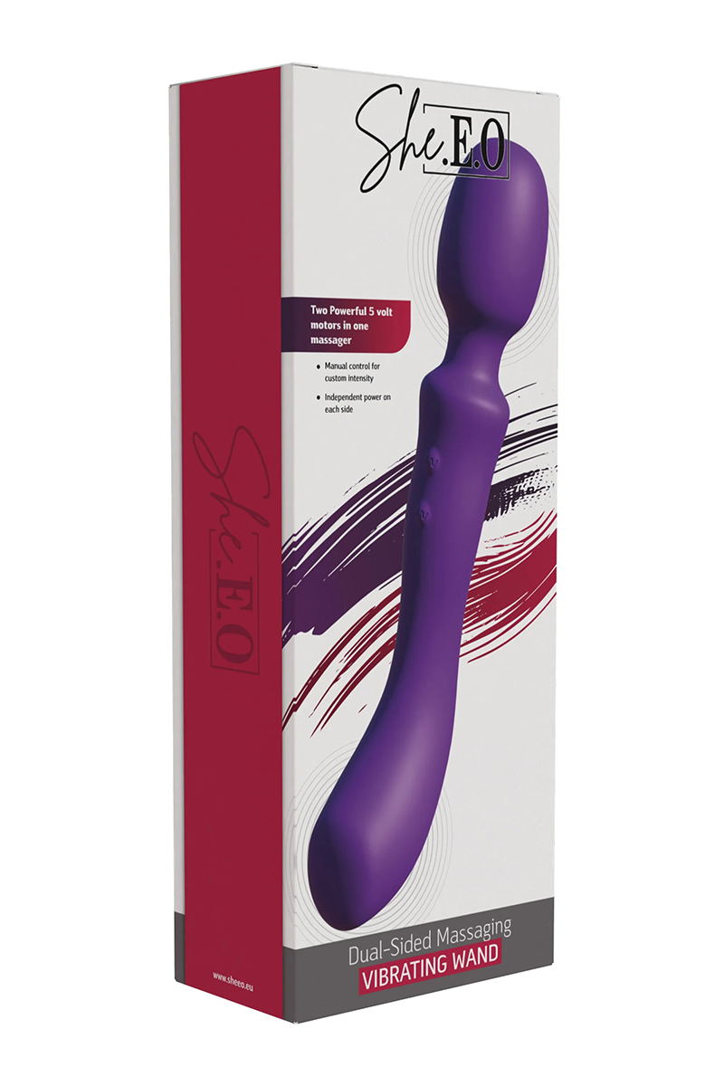 Vibromasseur 2 en 1 - She.E.O