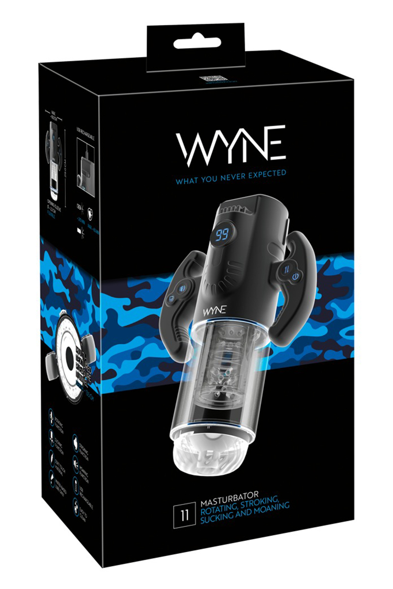 Masturbateur Premium 4 fonctions WYNE n°11