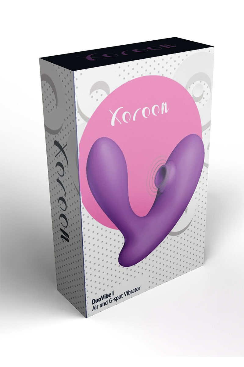 Stimulateur DuoVibe I Air et Point G - Xocoon