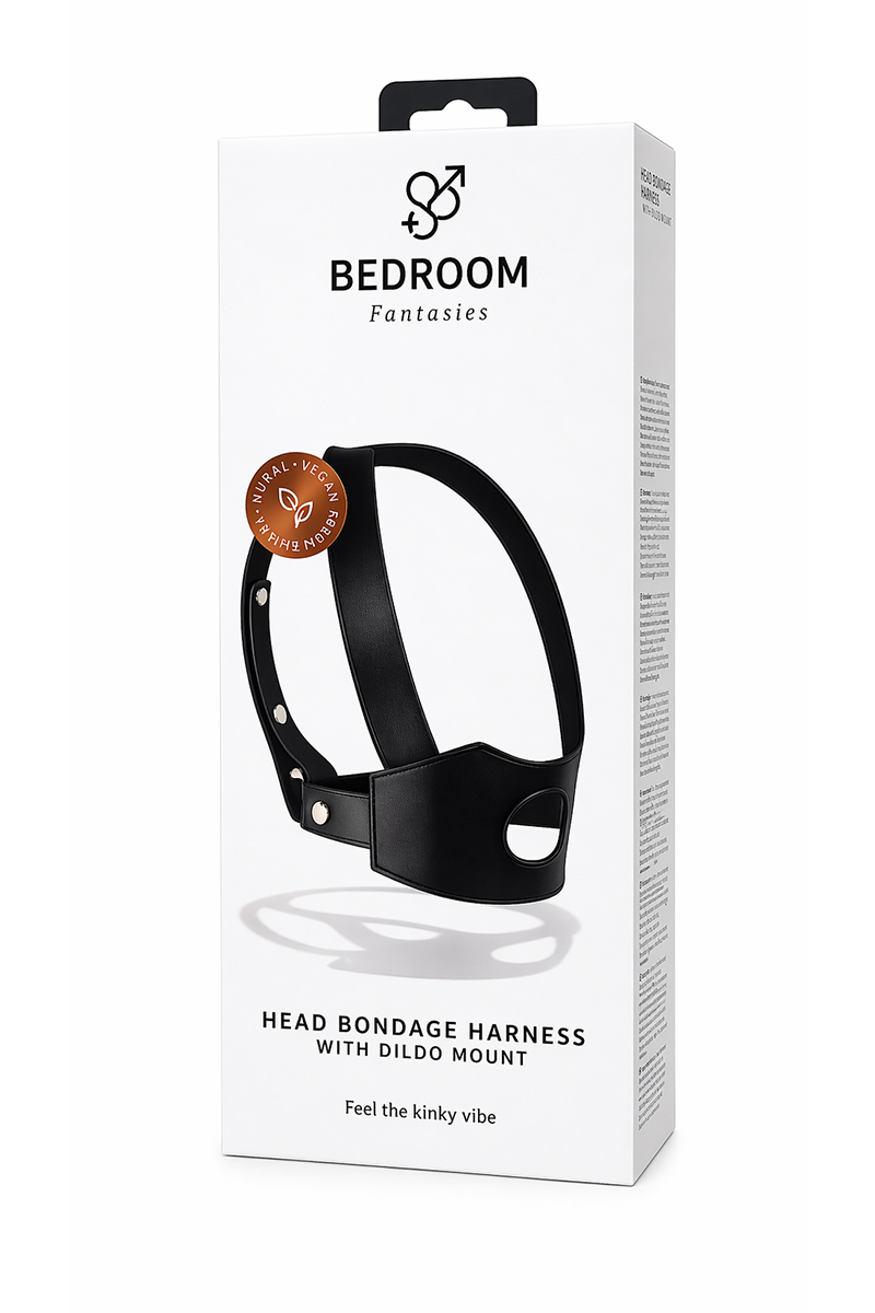 Harnais facial Strap-On - Bedroom Fantasies