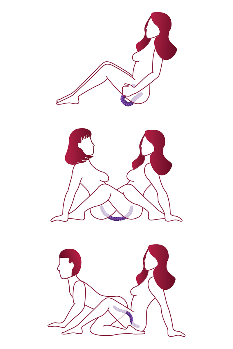 Double dong vibrant et flexible - She.E.O