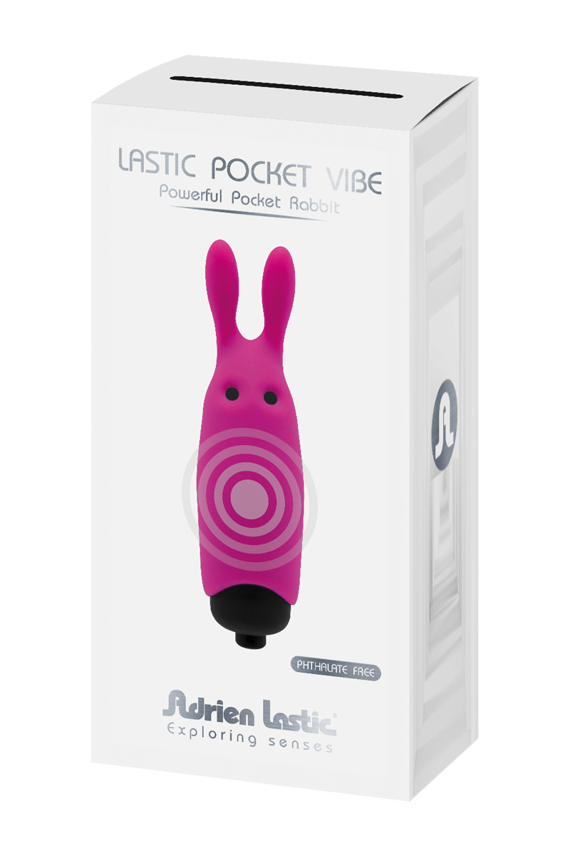 Pocket vibe lapin rose - Adrien Lastic