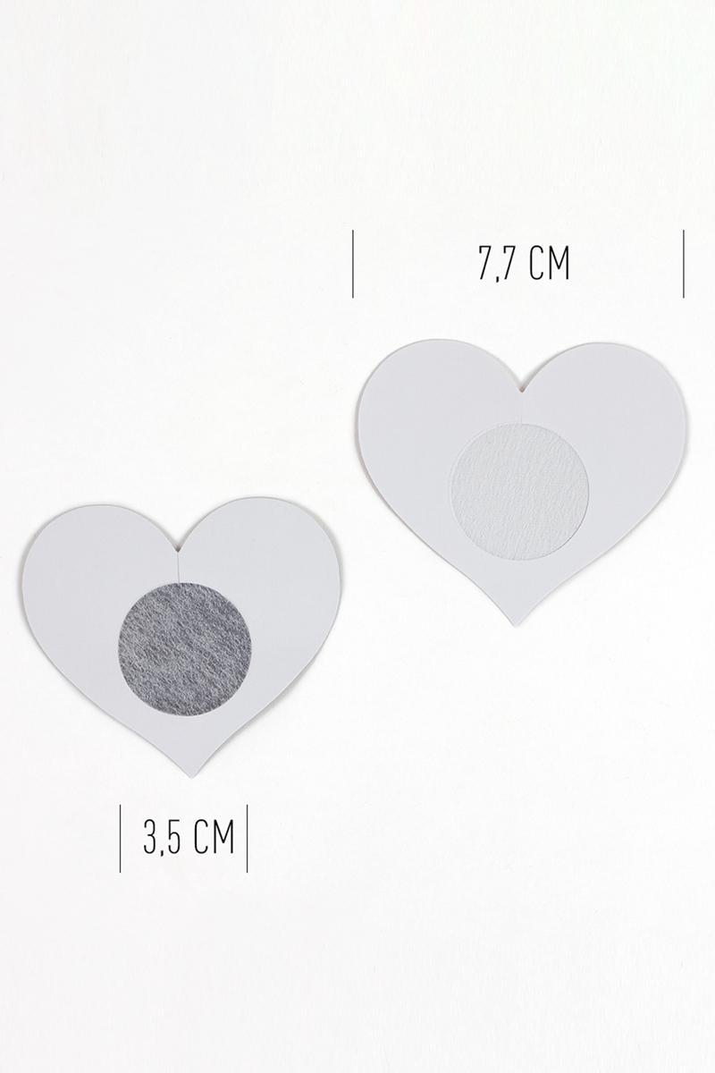 Cache-tétons coeur Wow Boobs