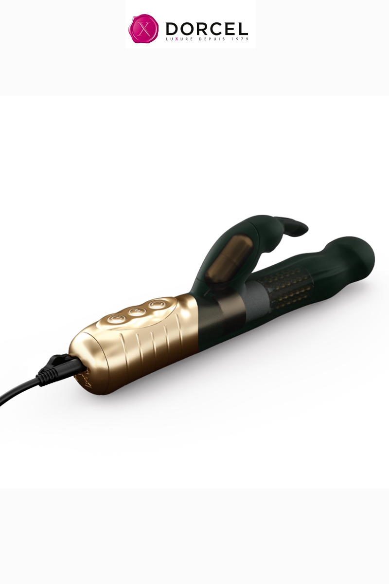 Vibro rechargeable Baby Rabbit noir 2.0 - Dorcel