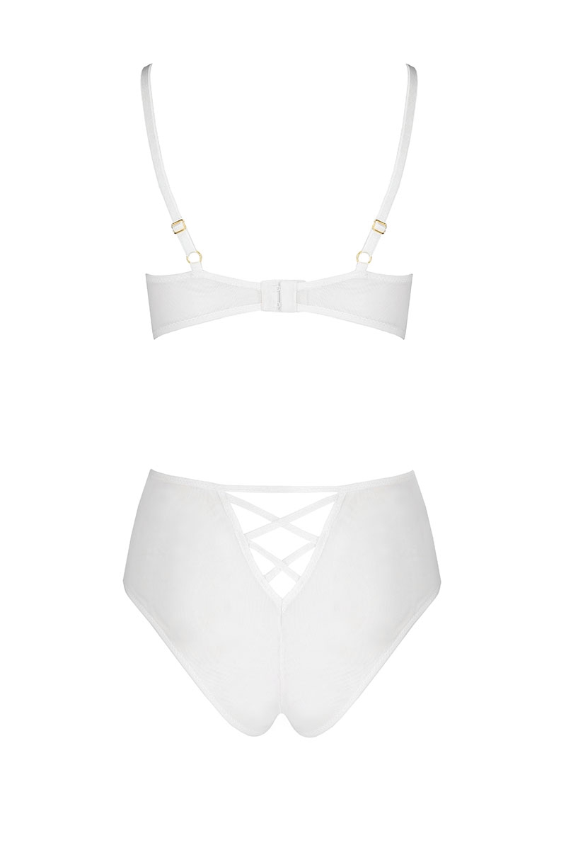 Ensemble sexy blanc Lovelia