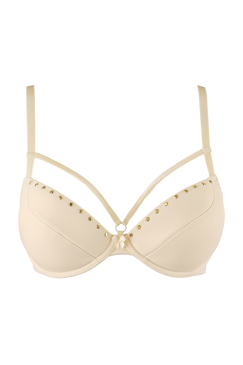 Soutien-gorge push-up beige