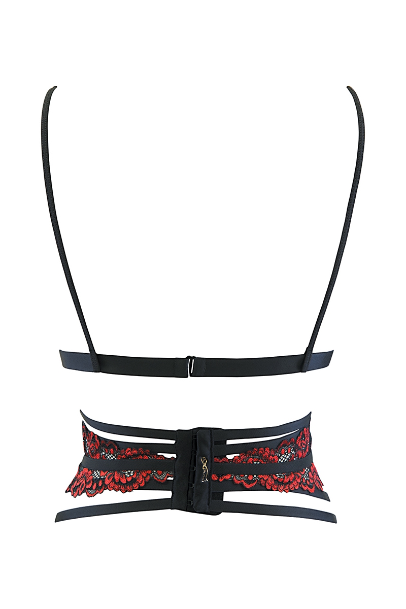 Soutien-gorge serre-taille V