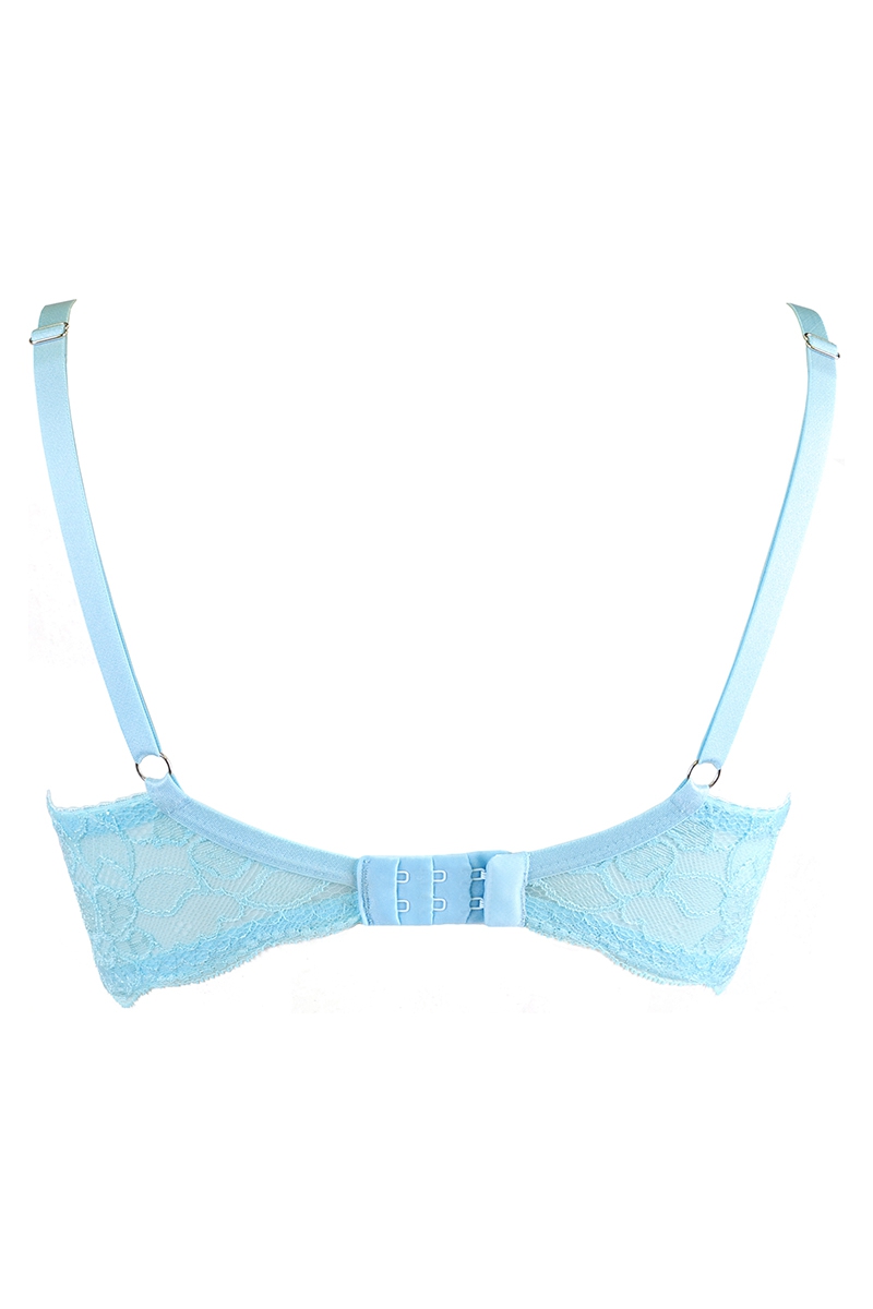Soutien-gorge dentelle bleu
